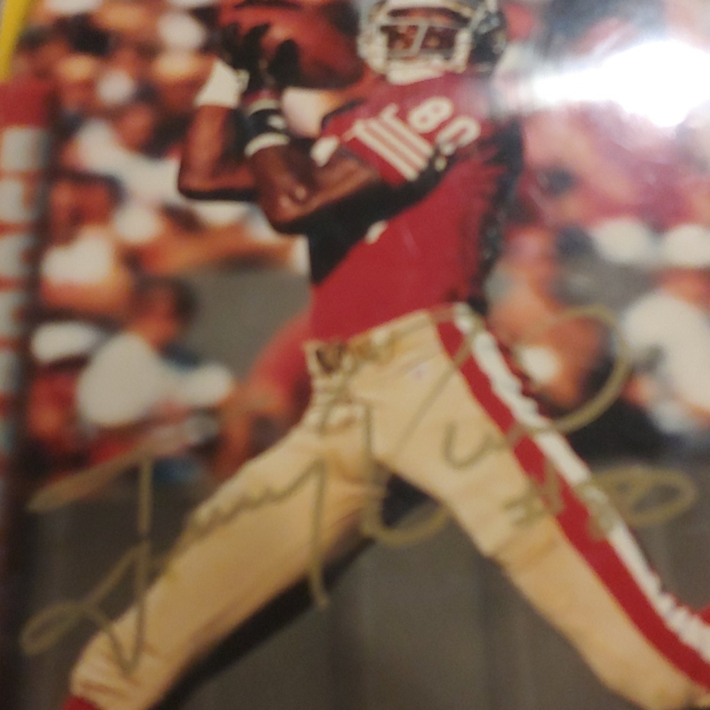 Jerry rice auto